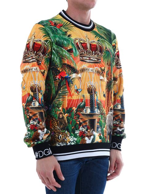 dolce gabbana sweatshirt herren|dolce gabbana sweatshirt sale.